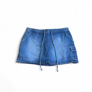 Y2K Denim Mini Skort Zana Di Jeans Juniors Size 11